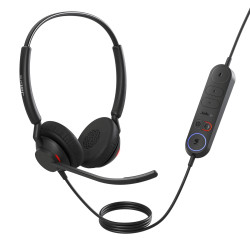Jabra Engage 40 (Inline Link)/Stereo/ANC/USB-C/Drôt/MS/Čierna