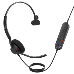Jabra Engage 40 (Inline Link)/Mono/ANC/USB/Drôt/MS/Čierna