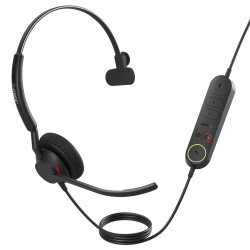 Jabra Engage 40 (Inline Link)/Mono/ANC/USB-C/Drôt/Čierna