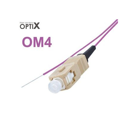 Pigtail Fiber Optic SC/PC 50/125MM, 2m OM4