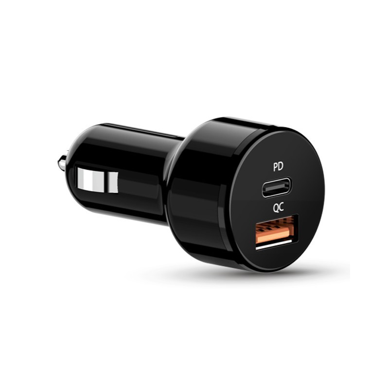 GENIUS rýchlo nabíjačka PD-36AC-Car, 36W (2x18W)