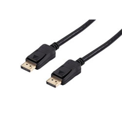 Kábel C-TECH DisplayPort 1.4, 8k @ 60Hz, M/M, 1m