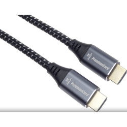 PremiumCord ULTRA HDMI 2.1 High Speed + Ethernet kábel 8K @ 60Hz, pozlátené 5m