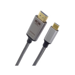 PremiumCord USB-C na HDMI, 2m, 8K @ 60Hz, 4K @ 144Hz