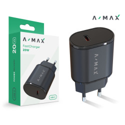 Aligator sieťová nabíjačka A-MAX PD 20W USB-C čierna