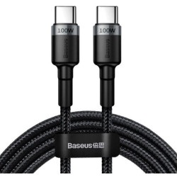 Baseus dátový kábel Cafule USB-C PD2.0 100W 2m 20V 5A šedo-čierny