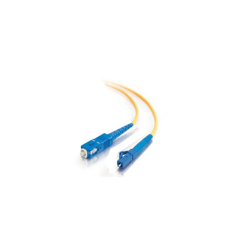 Optický patch kábel SIMPLEX, LC/UPC-SC/UPC 9/125um SM, 2m, OS2