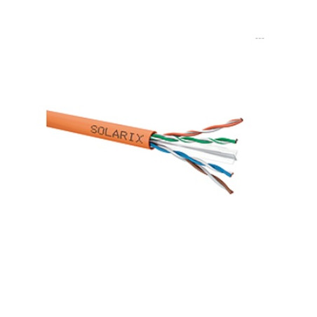 Inštalačný kábel Solarix CAT6 UTP LSOHFR B2ca-s1,d1,a1 500m SXKD-6-UTP-LSOHFR-B2ca