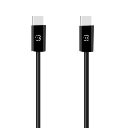 OBAL:ME Super Fast USB-C/USB-C Pletený kábel 60W 1m Black
