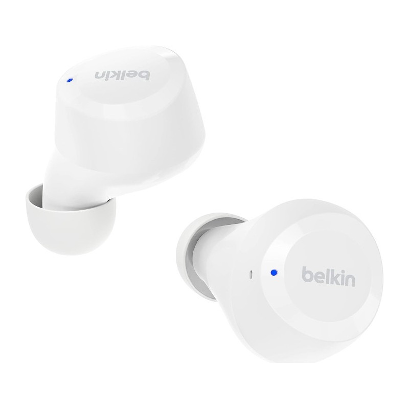 Belkin SOUNDFORM BoltTrue Wireless Earbuds - biele