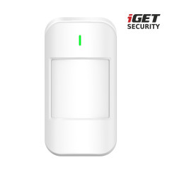 iGET SECURITY MP1 - bezdrôtový pohybový PIR senzor pre alarm M6-4G s nastavením citlivosti