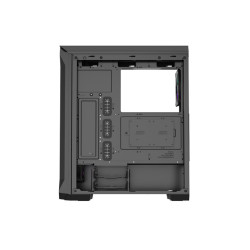 Počítačová skriňa Genesis IRID 505 ARGB V2/Midi Tower/Transpar./Čierna