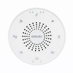 EVOLVEO Nubiloo – uspávací modul s bielym šumom, uspávankami a farebným svetlom na dobrú noc