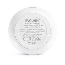 EVOLVEO Nubiloo – uspávací modul s bielym šumom, uspávankami a farebným svetlom na dobrú noc