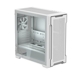 GIGABYTE C102 GLASS ICE/Midi Tower/Transpar./Biela