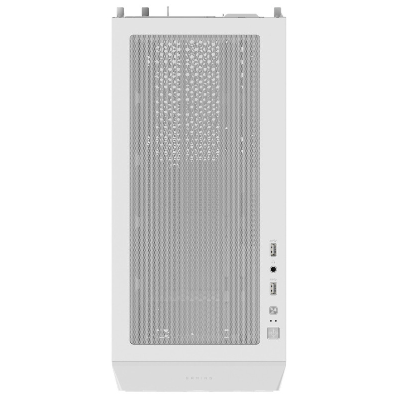 GIGABYTE C102 GLASS ICE/Midi Tower/Transpar./Biela