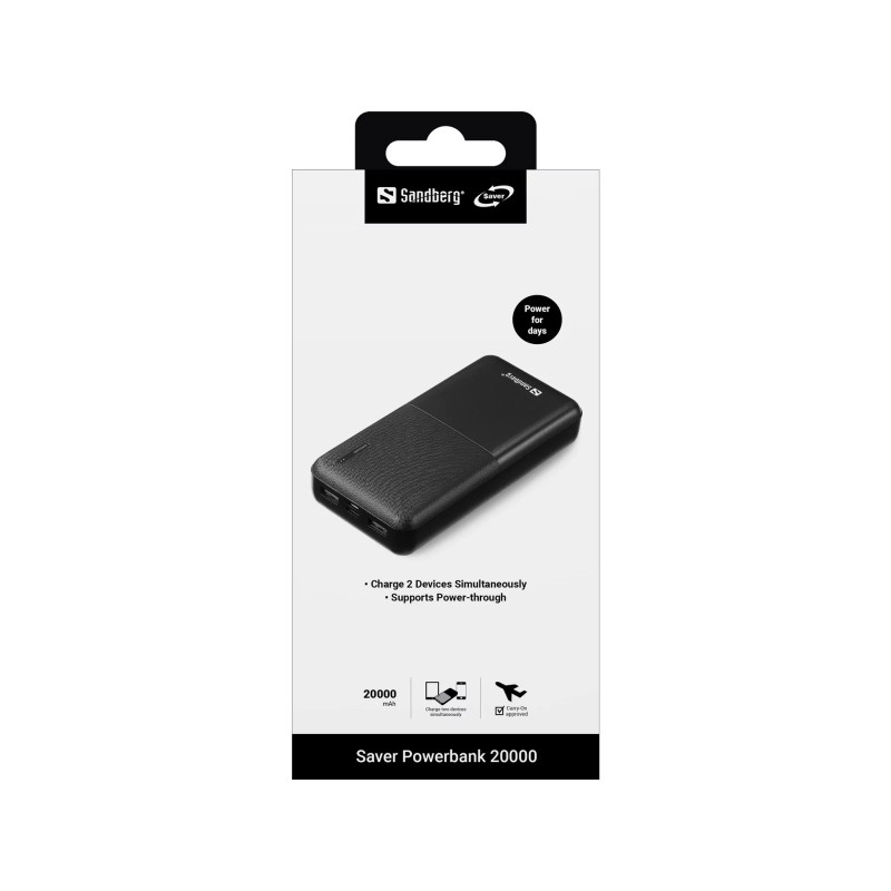NONAME - Sandberg Saver Powerbank 20000