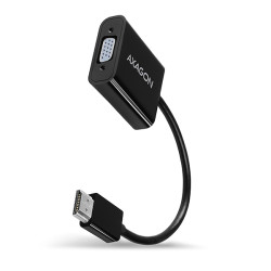 AXAGON RVH-VGAN, HDMI - VGA redukcia/adapter, FullHD, audio výstup, micro USB napr. konektor