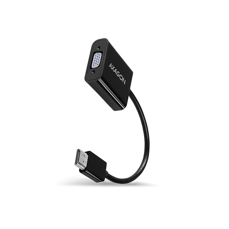 AXAGON RVH-VGAN, HDMI - VGA redukcia/adapter, FullHD, audio výstup, micro USB napr. konektor