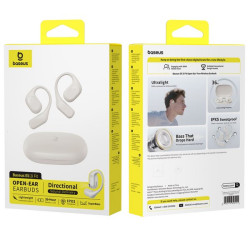NONAME - Baseus Eli 2i Fit Bezdrôtové Slúchadlá Starlight Off-White