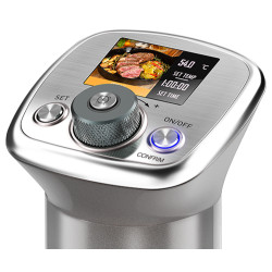Salente ChefMax, Sous Vide varič s farebným displejom, nerez