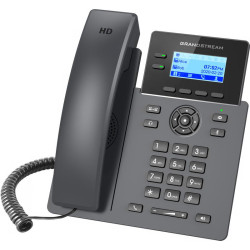 Grandstream GRP2602 SIP telefón, 2,21'' LCD podsv. displej, 4 SIP účty,2x100Mbit port