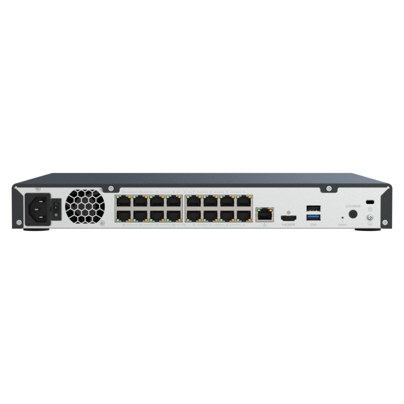 QNAP TVR-AI200-16CH-16P - šikovný NVR rekordér a riadený PoE switch (16 portov) v jednom riešení