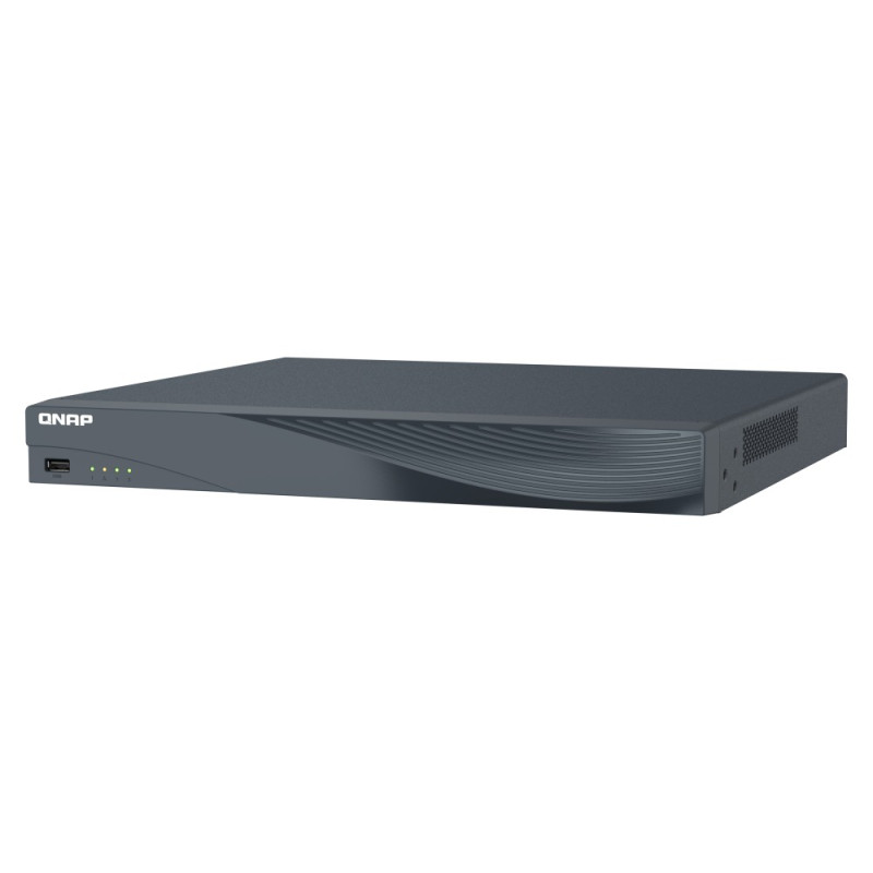 QNAP TVR-AI200-16CH-16P - šikovný NVR rekordér a riadený PoE switch (16 portov) v jednom riešení
