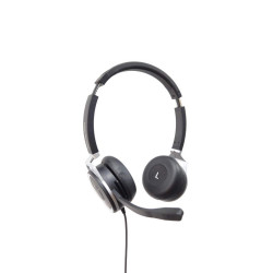 Grandstream GUV3005/Stereo/USB/Drôt/Čierna-strieborná