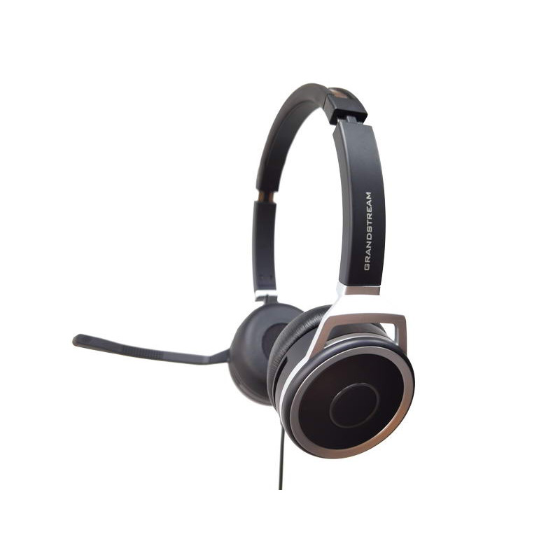 Grandstream GUV3005/Stereo/USB/Drôt/Čierna-strieborná