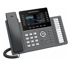 Grandstream GRP2636 SIP telefón, 4.3'' TFT bar. displej, 6SIP účtov, 24 pr. hr., 2x1Gb, WiFi, BT
