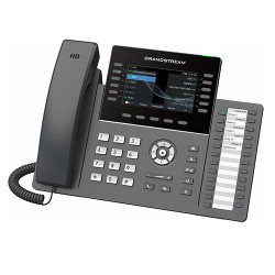 Grandstream GRP2636 SIP telefón, 4.3'' TFT bar. displej, 6SIP účtov, 24 pr. hr., 2x1Gb, WiFi, BT