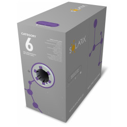 Instalačný kábel Solarix CAT6 UTP LSOH Dca-s2,d2,a1 305m/box SXKD-6-UTP-LSOH