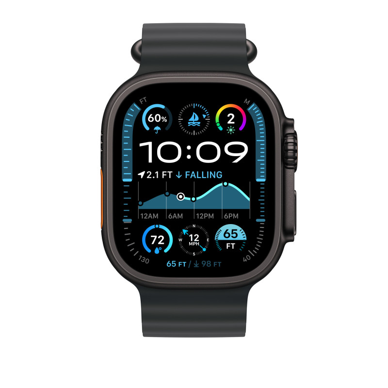 APPLE - Watch Acc/49/Black Ocean Band - Black Titan