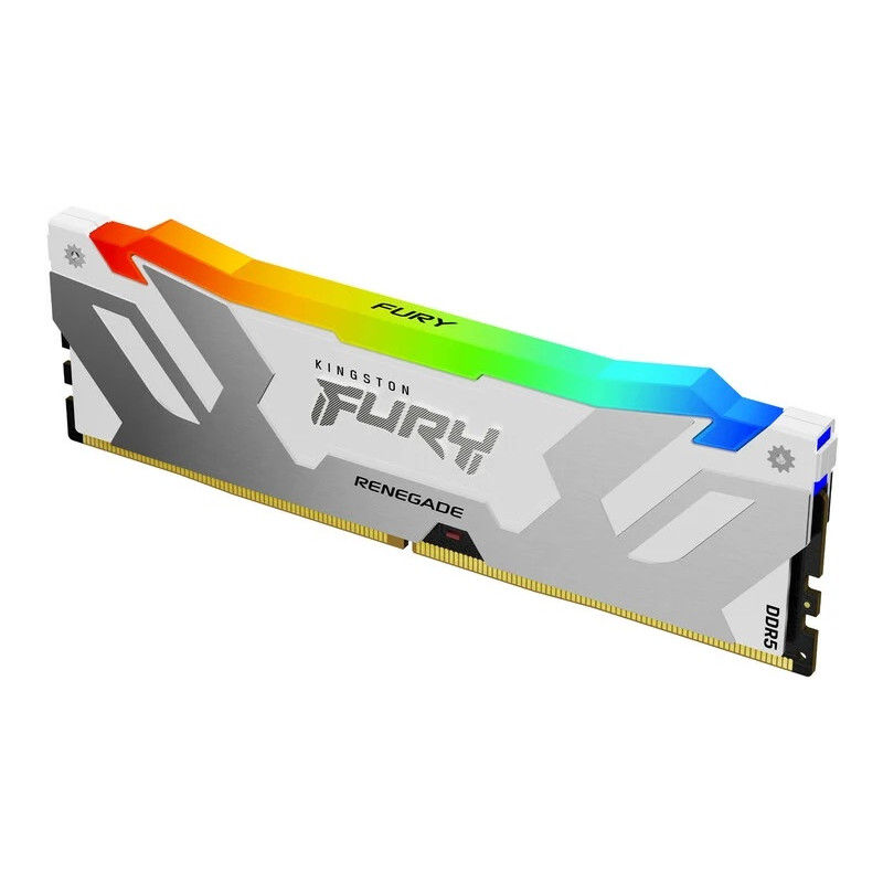 Kingston FURY Renegade/DDR5/32GB/6400MHz/CL32/1x32GB/RGB/White