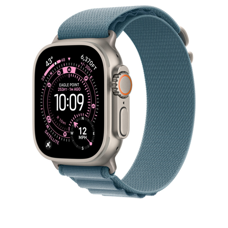 APPLE - Watch Acc/49/Light Blue Alpine Loop-S-N.Titan