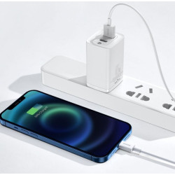 NONAME - Baseus CALYS-C02 Superior Fast Charging Kabel Lightning 2.4A 2m White