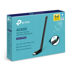 TP-Link Archer T2U Plus AC600 High Gain USB adaptér