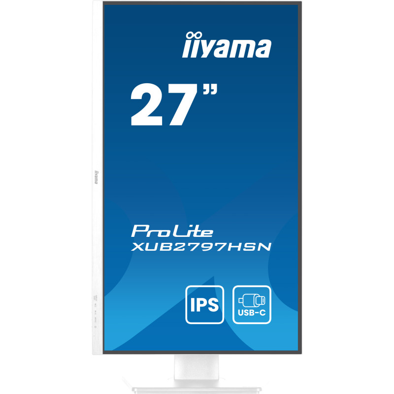 iiyama ProLite/XUB2797HSN-W2/27''/IPS/FHD/100Hz/1ms/White/3R