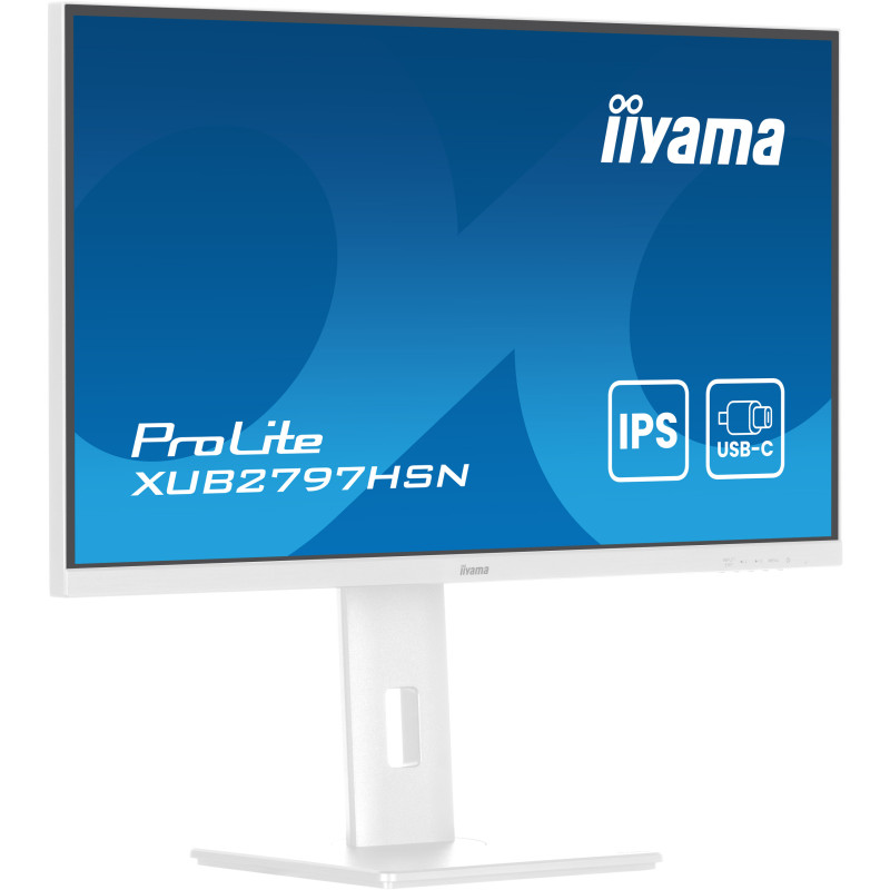 iiyama ProLite/XUB2797HSN-W2/27''/IPS/FHD/100Hz/1ms/White/3R