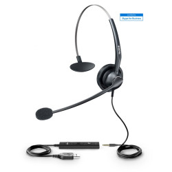Yealink UH33/Mono/Jack/Drôt/MS/Čierna