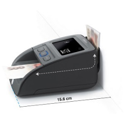 Detektor falzifikátov bankoviek SAFESCAN 155-S, čierny