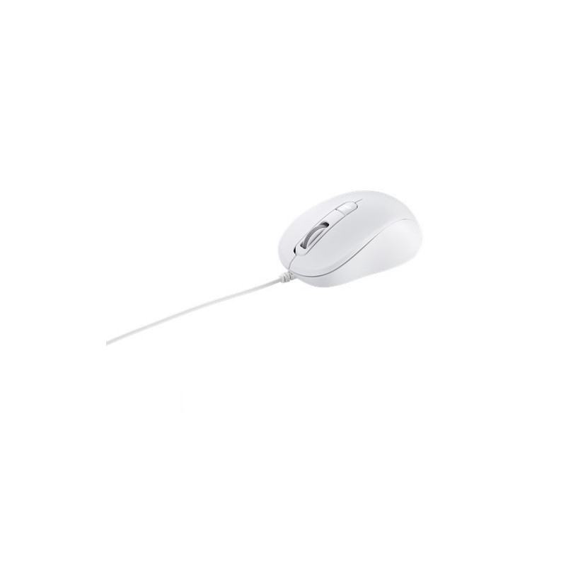ASUS MU101C/Kancelárska/Optická/3 200 DPI/Drôtová USB/Biela