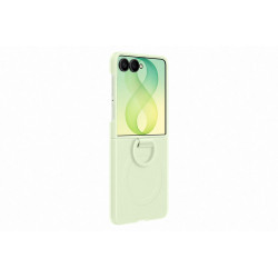 Samsung Silikonový magnetický kryt s držiakom na prst pre Galaxy Z Flip8, Mint