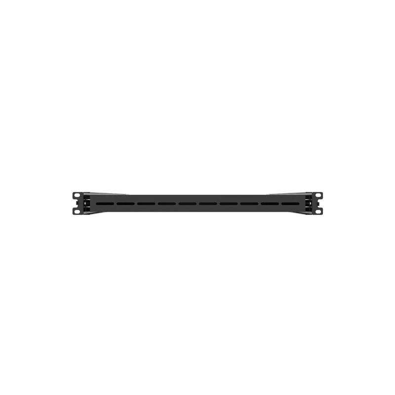 LANBERG POSUVNÁ POLICA PRO 19'' RACKOVÉ SKRINE 500MM ČIERNA (1U/445X500MM, NOSNOSŤ DO 35KG, 4-P