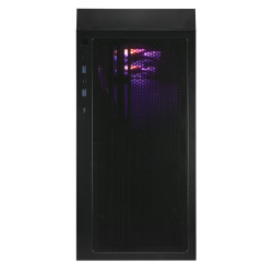 FSP M330-BA/Midi Tower/Transpar./Čierna