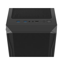 GENESIS - PC skriňa Fury SHOBO SH4 RGB Midi Tower, Window,