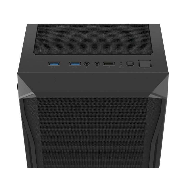 GENESIS - PC skriňa Fury SHOBO SH4 RGB Midi Tower, Window,