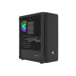 GENESIS - PC skriňa Fury SHOBO SH4 RGB Midi Tower, Window,