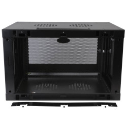 EATON - Skriňa SmartRack 6U, Mini Rack, Š - 600mm, Hl - 550mm, hĺbka pre prepínače, montáž na stenu
